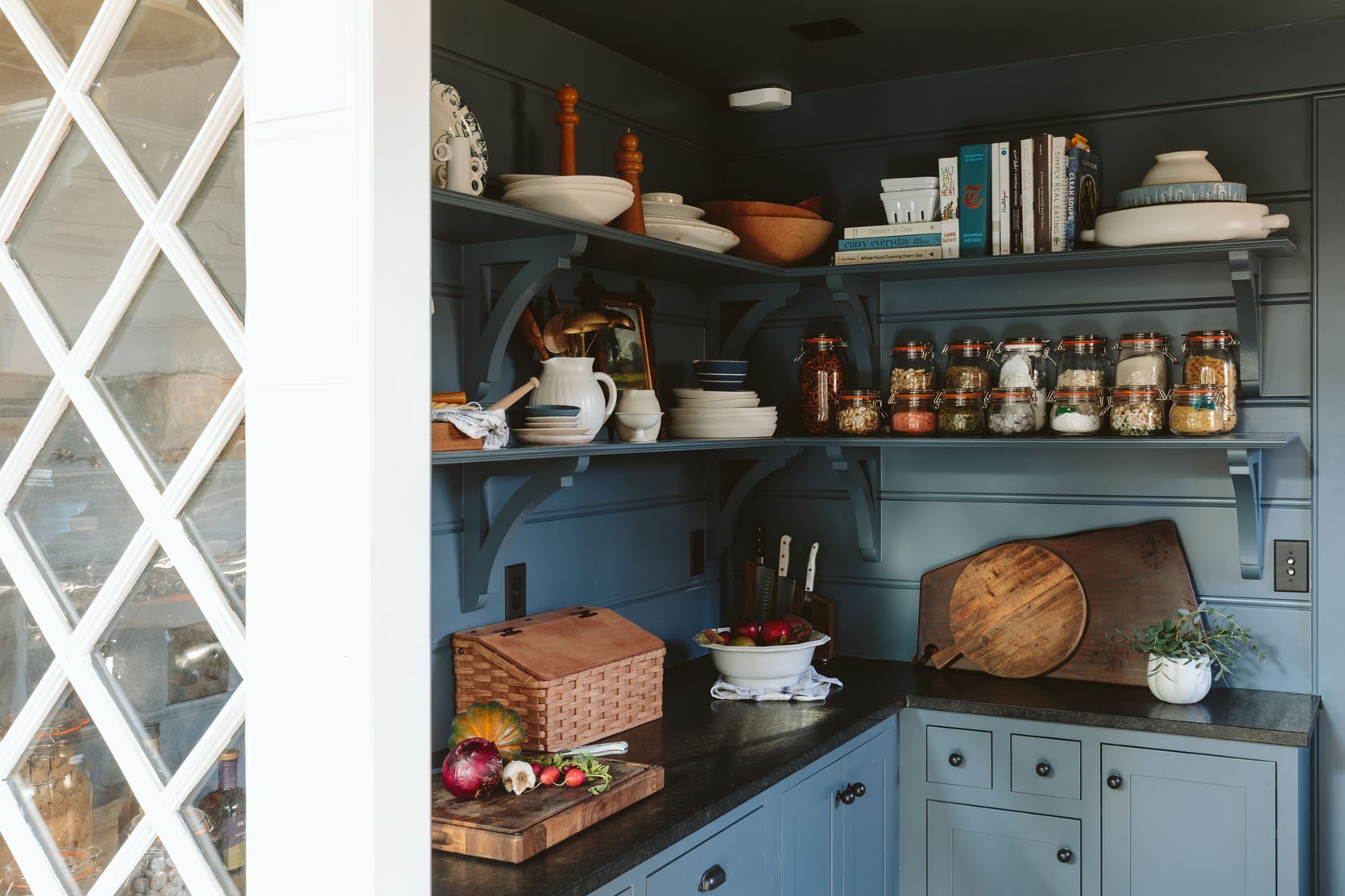 Our Farmhouse Pantry Reveal – Moody, Practical And Extremely Well-Used