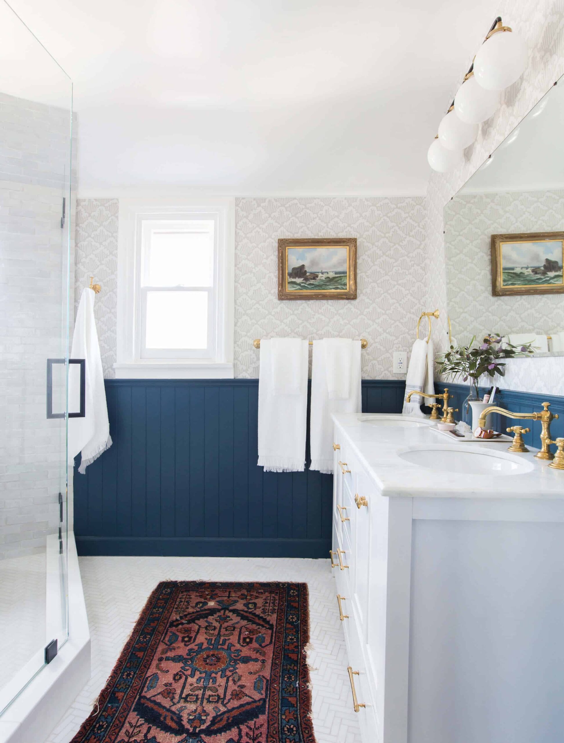 Our Classic Modern Master Bathroom Reveal