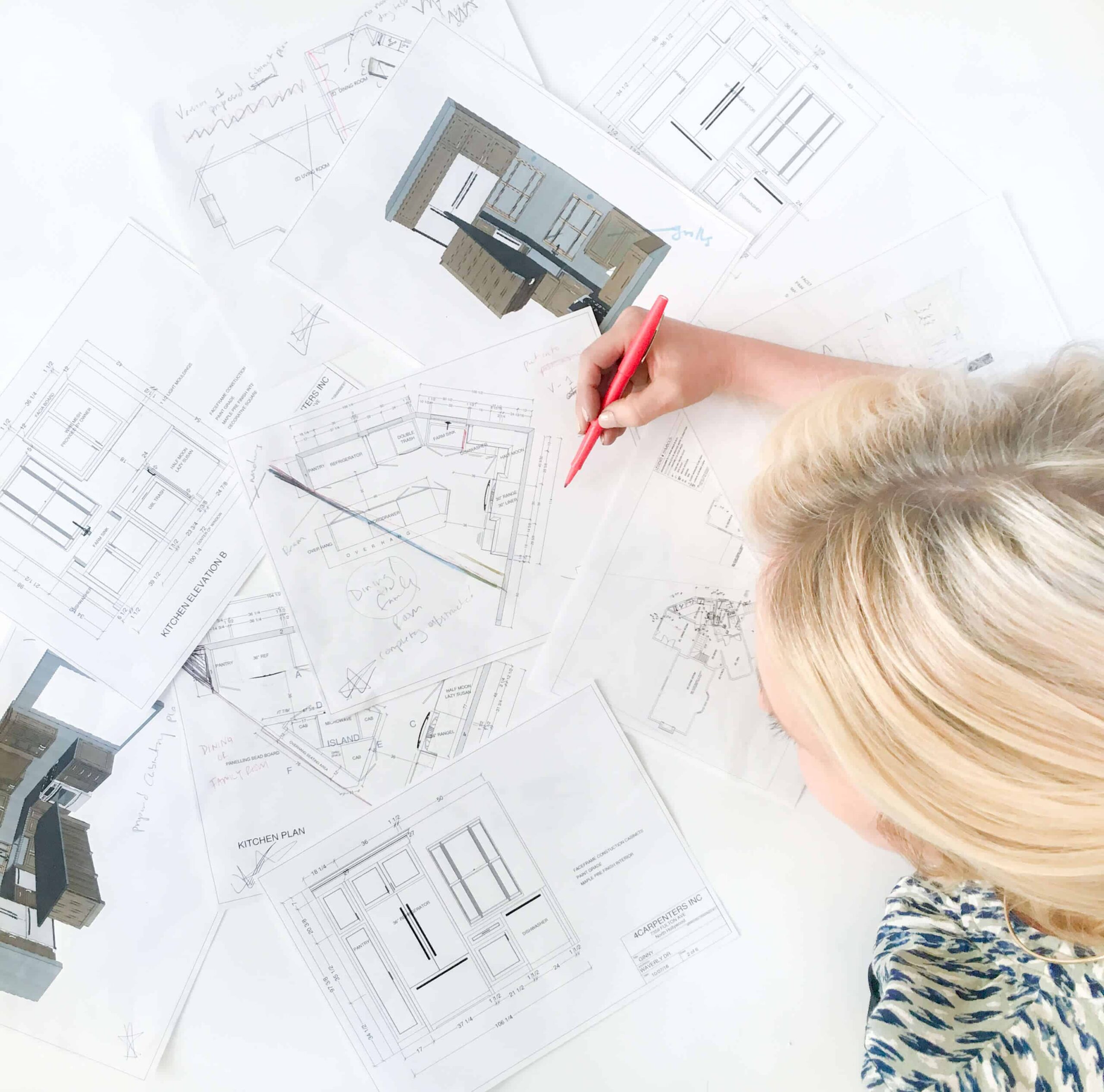 Our House: Kitchen Cabinet and Appliance Layout